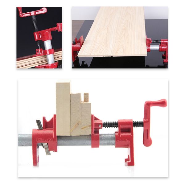 3/4 inch heavy duty pipe clamp wood gluing woodworking tool h style base prevents clamps from tipping over
3/4 inch heavy duty pipe clamp wood gluing woodworking tool h style base prevents clamps from tipping over