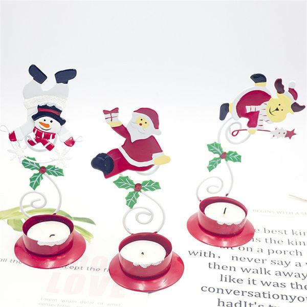 3 styles cute candle holders alloy anta claus snowman deerlet candlesticks coloured drawing candelabrum ornament of christmas party decorati
3 styles cute candle holders alloy anta claus snowman deerlet candlesticks coloured drawing candelabrum ornament of christmas party decorati