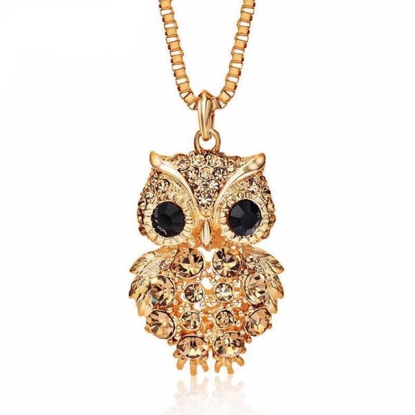vintage owl design rhinestones crystal pendant necklaces women sweater chain necklace jewelry clothing accessories dhl ing, Silver
vintage owl design rhinestones crystal pendant necklaces women sweater chain necklace jewelry clothing accessories dhl ing, Silver