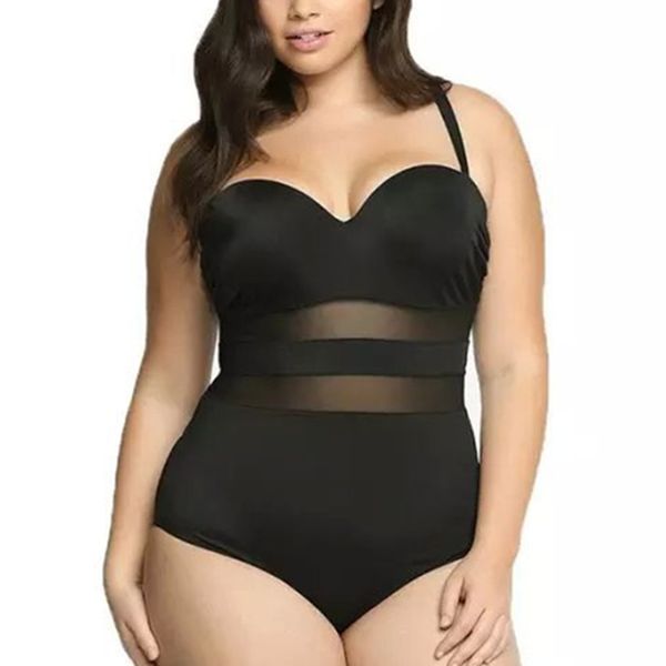 2019 plus size swimwear women one-piece swimsuit large bathing suit push up full beach wear black vintage mesh swiming xxxl 4xl, White;black
2019 plus size swimwear women one-piece swimsuit large bathing suit push up full beach wear black vintage mesh swiming xxxl 4xl, White;black