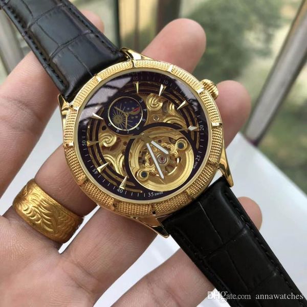 classic style fashion brand men's watch luxury designer mechanical automatic leather watch full-featured watch men, Slivery;brown
classic style fashion brand men's watch luxury designer mechanical automatic leather watch full-featured watch men, Slivery;brown