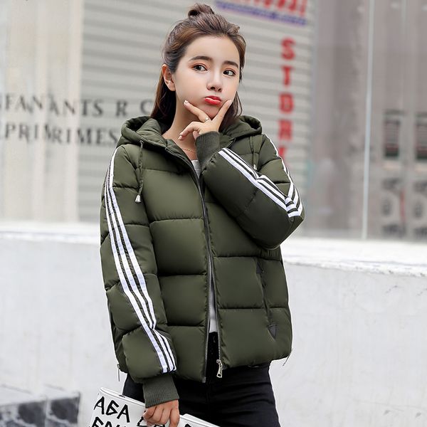 bright colors winter jacket women parka warm thick solid short style cotton padded parkas coat loose stand collar outwear 2xl, Black
bright colors winter jacket women parka warm thick solid short style cotton padded parkas coat loose stand collar outwear 2xl, Black