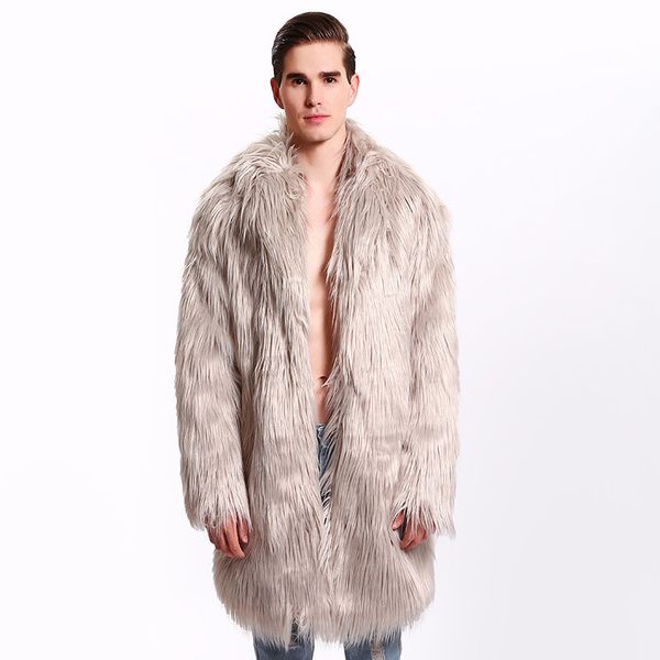 moruancle fashion mens long faux fur jackets and coats winter warm overcoat parkas luxury windbreaker outerwear plus size s-6xl, Black
moruancle fashion mens long faux fur jackets and coats winter warm overcoat parkas luxury windbreaker outerwear plus size s-6xl, Black