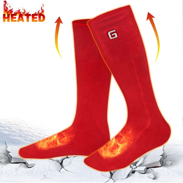 gv 3.7v electric heated socks with rechargeable battery powered warm christmas gift winter warm socks for hunting skiing cold, Black
gv 3.7v electric heated socks with rechargeable battery powered warm christmas gift winter warm socks for hunting skiing cold, Black