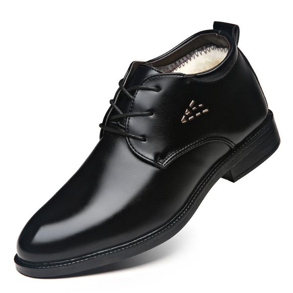 men winter ankle boots classic men waterproof boots man winter warm fur snow boots men non-slip business leather shoes boot, Black
men winter ankle boots classic men waterproof boots man winter warm fur snow boots men non-slip business leather shoes boot, Black