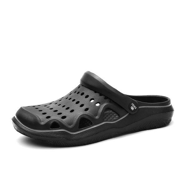 men sandals 2020 fashion summer non-slip word slippers male outdoor plastic wear slippers summer crocse shoes men sandals, Black
men sandals 2020 fashion summer non-slip word slippers male outdoor plastic wear slippers summer crocse shoes men sandals, Black