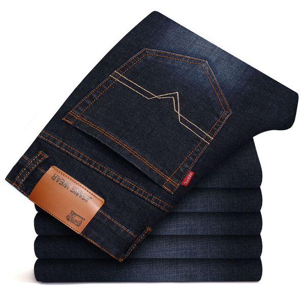 spring cotton jeans men high quality brand denim trousers soft mens pants men's fashion large big size 40 42 black jeans, Blue
spring cotton jeans men high quality brand denim trousers soft mens pants men's fashion large big size 40 42 black jeans, Blue
