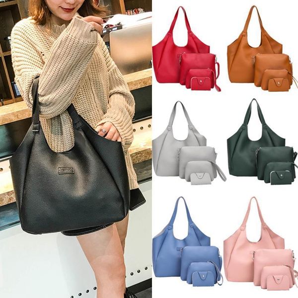 shoulder bag new leather four set girls handbag tote crossbody wallet fashion shoulder bag women ap3
shoulder bag new leather four set girls handbag tote crossbody wallet fashion shoulder bag women ap3