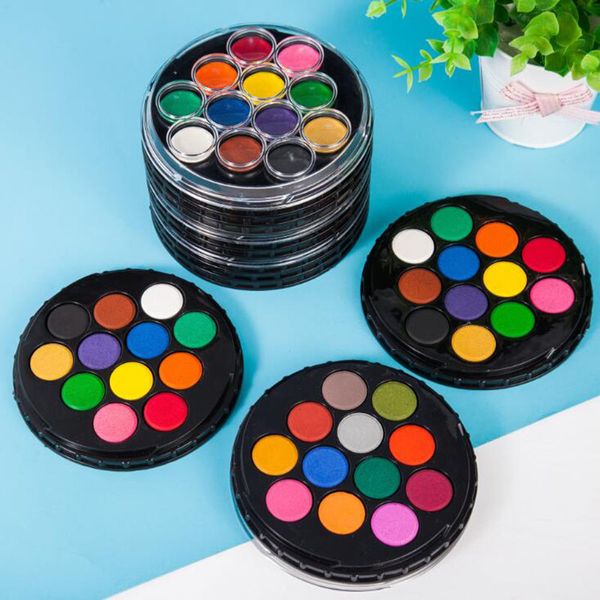 solid watercolor paint set gouache art solid water color portable water school art stationery
solid watercolor paint set gouache art solid water color portable water school art stationery