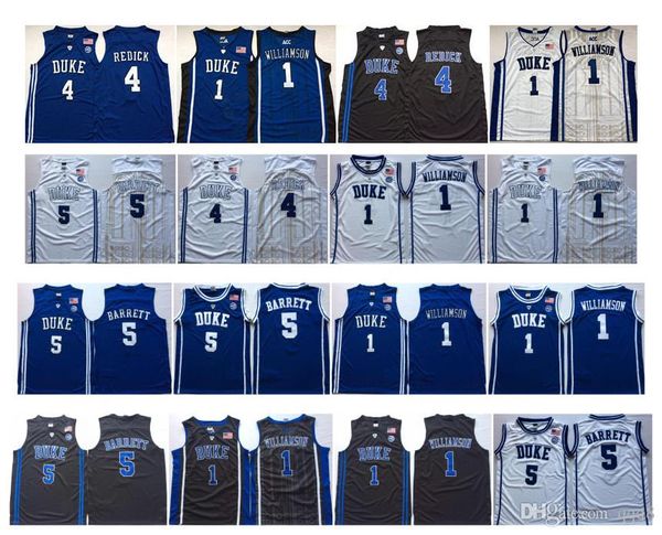 ncaa duke blue devils jersey 1 zion williamson 4 j.j. redick 5 rj barrett jersey 100% stitched college basketball jerseys, Black
ncaa duke blue devils jersey 1 zion williamson 4 j.j. redick 5 rj barrett jersey 100% stitched college basketball jerseys, Black