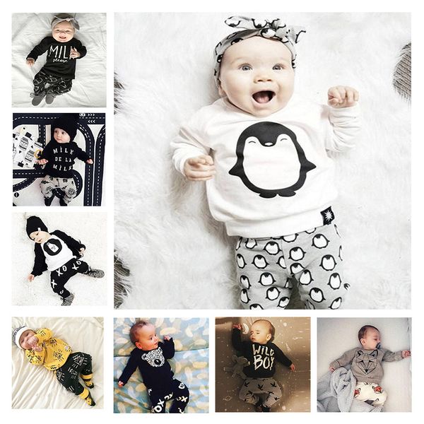 baby boys clothes 2pcs newborn baby girls cartoon clothing autumn winter cartoon cotton shirt boy clothes set long-sleeved, White
baby boys clothes 2pcs newborn baby girls cartoon clothing autumn winter cartoon cotton shirt boy clothes set long-sleeved, White