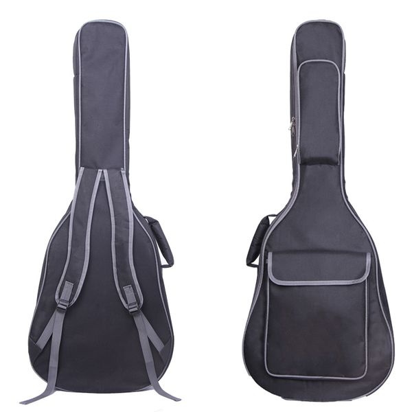 38/39/40/41 inch guitar bag carry case waterproof backpack oxford acoustic folk guitar gig bag cover with double shoulder straps, Black;red
38/39/40/41 inch guitar bag carry case waterproof backpack oxford acoustic folk guitar gig bag cover with double shoulder straps, Black;red