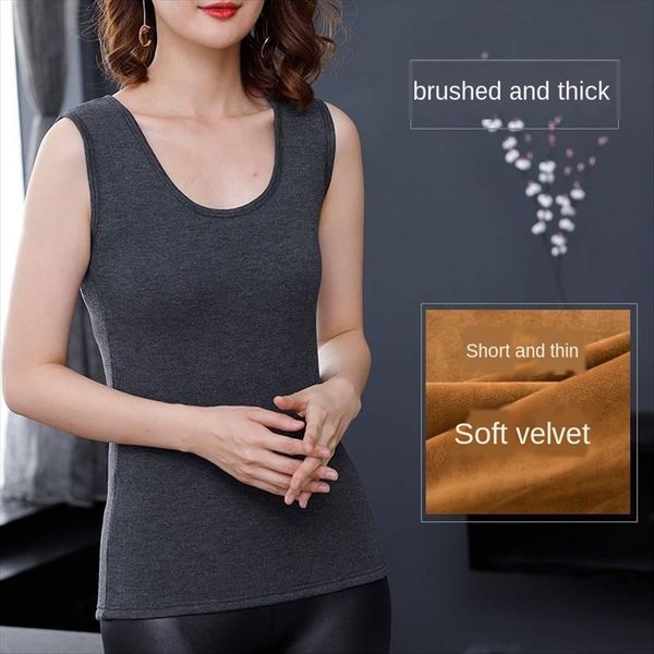 warm women's velvet vest thickened short thin soft velvet large size loose slim sleeveless cotton warm vest waistcoat waistcoat, White
warm women's velvet vest thickened short thin soft velvet large size loose slim sleeveless cotton warm vest waistcoat waistcoat, White