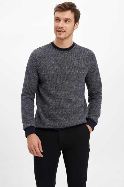 defacto men new crewneck solid pullovers man casual sportwear loose pullovers simple autumn men - m4122az19wn, Black
defacto men new crewneck solid pullovers man casual sportwear loose pullovers simple autumn men - m4122az19wn, Black