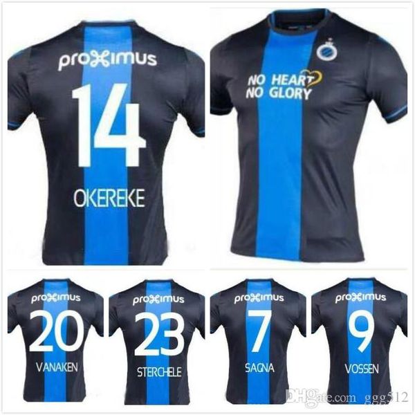 man+kids club brugge kv home soccer jerseys 19/20 blue black soccer shirts short sleeves 2020 football uniforms do not print, Black;yellow
man+kids club brugge kv home soccer jerseys 19/20 blue black soccer shirts short sleeves 2020 football uniforms do not print, Black;yellow