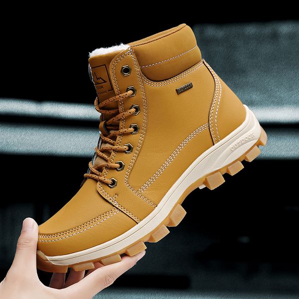 boots snow men autumn winter outdoor male casual fashion shoes comfy plush warm original non-slip brand fur, Black
boots snow men autumn winter outdoor male casual fashion shoes comfy plush warm original non-slip brand fur, Black
