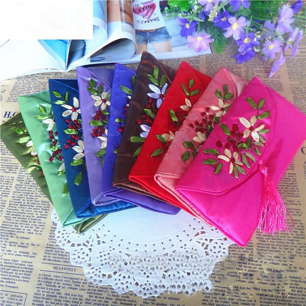 embroidery flower jewelry gift bags pouches with tassels eye glasses storage organizer bags
embroidery flower jewelry gift bags pouches with tassels eye glasses storage organizer bags