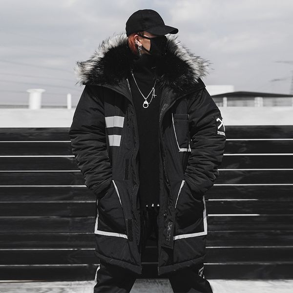 winter warm new men's cotton clothing fashion hip hop thick warm cotton jacket large size coat us size s-xxl, Black
winter warm new men's cotton clothing fashion hip hop thick warm cotton jacket large size coat us size s-xxl, Black