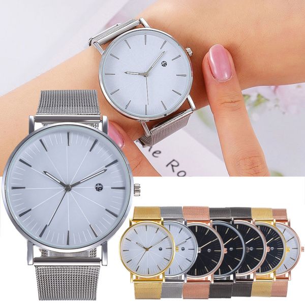 boutique lady quartz calendar wrist watch creative women watches new listing alloy metal mesh strip student watch clock relogio, Slivery;brown
boutique lady quartz calendar wrist watch creative women watches new listing alloy metal mesh strip student watch clock relogio, Slivery;brown