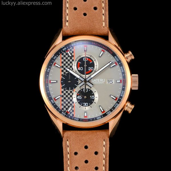 racing car style mens watches chronograph watch japanese vk quartz boys watch steel rose gold case male analog clock a171, Slivery;brown
racing car style mens watches chronograph watch japanese vk quartz boys watch steel rose gold case male analog clock a171, Slivery;brown