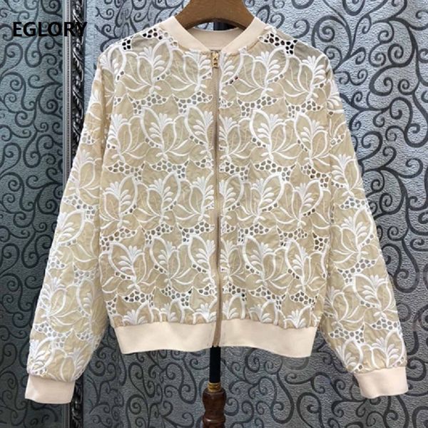 2019 autumn fashion coat jacket women hollow out embroidery long sleeve zipper coat ladies casual bomber jackets, Black;brown
2019 autumn fashion coat jacket women hollow out embroidery long sleeve zipper coat ladies casual bomber jackets, Black;brown