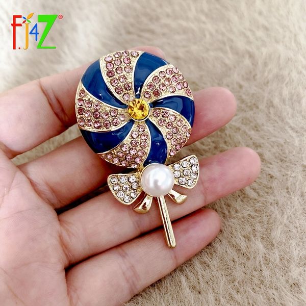 f.j4z 2020 funny lollipop brooches for women vintage blue enamel & rhinestone windmill girl's costume pins gifts dropship, Gray
f.j4z 2020 funny lollipop brooches for women vintage blue enamel & rhinestone windmill girl's costume pins gifts dropship, Gray