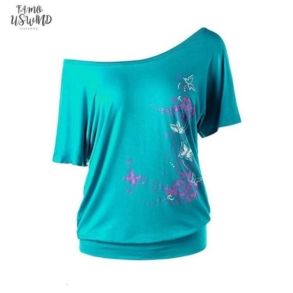 style loose short sleeve tee butterfly flower graphic casual bat women summer off shoulder slash neck t shirt, White
style loose short sleeve tee butterfly flower graphic casual bat women summer off shoulder slash neck t shirt, White
