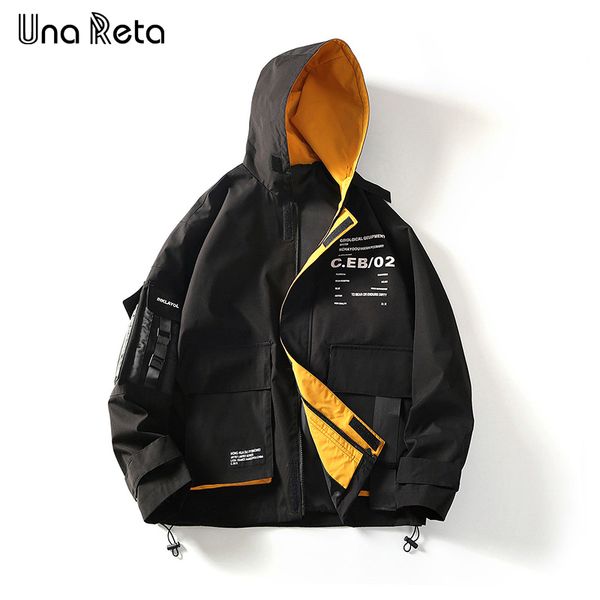 una reta man hoodie jackets new buckle pocket design coat jacket men streetwear clothest casual printing hip hop hooded coat men, Black;brown
una reta man hoodie jackets new buckle pocket design coat jacket men streetwear clothest casual printing hip hop hooded coat men, Black;brown