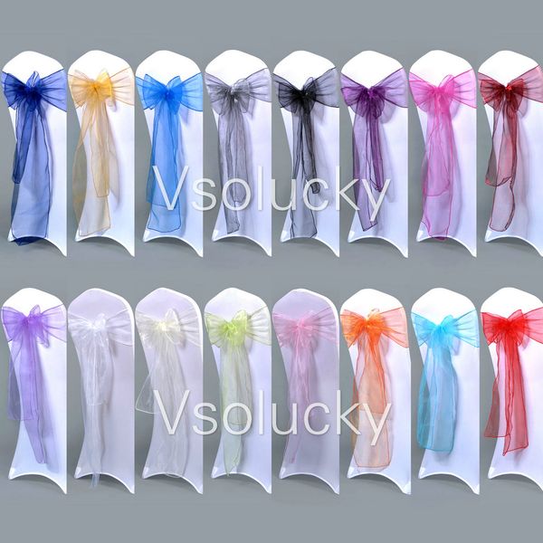 50pcs/lot sheer organza chair sashes bow cover wedding party xmas birthday shower decoration
50pcs/lot sheer organza chair sashes bow cover wedding party xmas birthday shower decoration