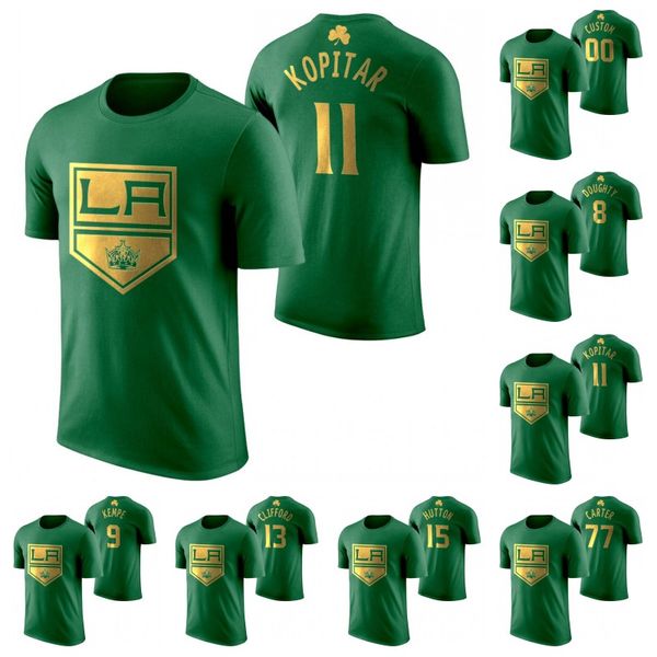 los angeles kings 2020 st. patrick's day t-shirts 8 drew doughty anze kopitar jonathan quick kyle clifford dustin brown jeff carter jer, Black
los angeles kings 2020 st. patrick's day t-shirts 8 drew doughty anze kopitar jonathan quick kyle clifford dustin brown jeff carter jer, Black