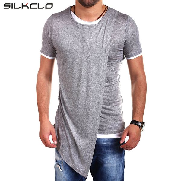 Asian Size Brand Clothing Fashion Long Style Irregular Designed Short Sleeves T Shirt For Men Casual Tops Men 'S T Shirt Street
Asian Size Brand Clothing Fashion Long Style Irregular Designed Short Sleeves T Shirt For Men Casual Tops Men 'S T Shirt Street
