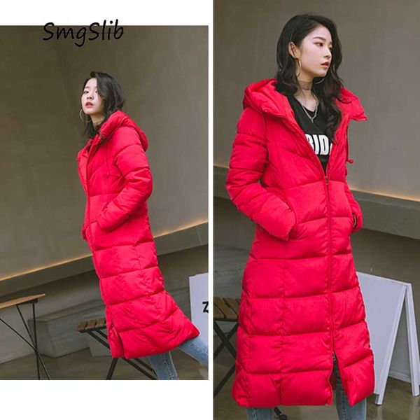 2019 winter women jacket x-long hooded cotton padded female coat warm outwear womens parka manteau femme hiver, Black
2019 winter women jacket x-long hooded cotton padded female coat warm outwear womens parka manteau femme hiver, Black