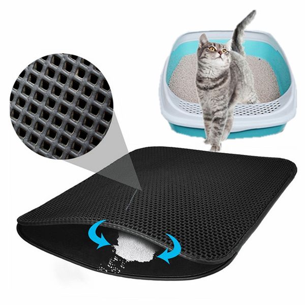 cat litter mat double-layer large pocket pad waterproof pet eating mats puppy feeding pads floor non-slip sifting pad cat bed
cat litter mat double-layer large pocket pad waterproof pet eating mats puppy feeding pads floor non-slip sifting pad cat bed