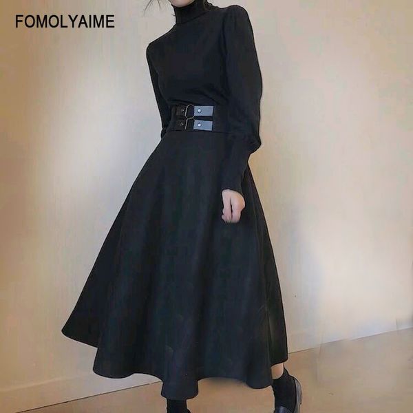 women's clothing sets 019 winter new style long-sleeved turtleneck sweater and large swing skirt fashion two-piece suit, White
women's clothing sets 019 winter new style long-sleeved turtleneck sweater and large swing skirt fashion two-piece suit, White