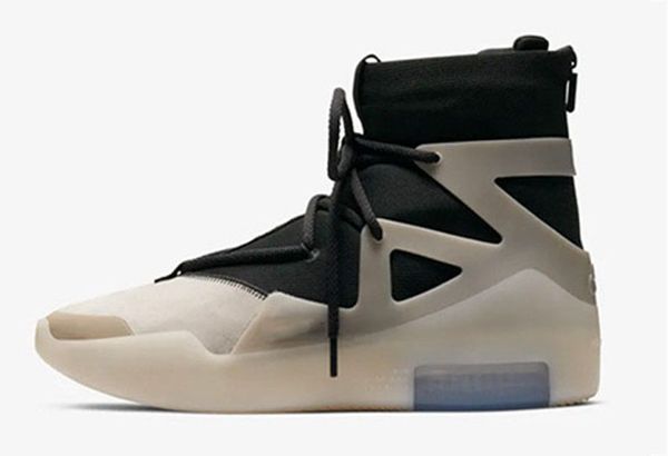 est air fear of god 1 triple black off noir fog string aka the question basketball shoes men grey ar4237-005 sneakers with original box
est air fear of god 1 triple black off noir fog string aka the question basketball shoes men grey ar4237-005 sneakers with original box