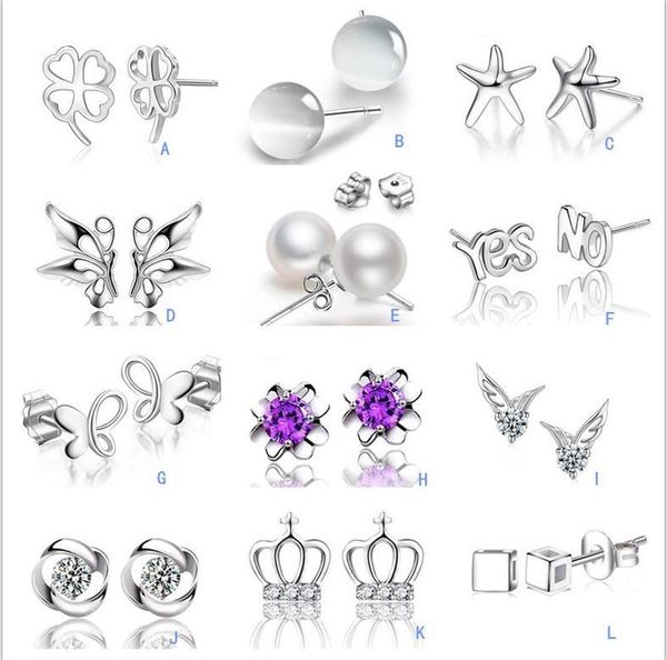 s925 silver plated crystal opal pearl stud earrings crown wing letters earings fashion brand jewellery for women, Golden;silver
s925 silver plated crystal opal pearl stud earrings crown wing letters earings fashion brand jewellery for women, Golden;silver