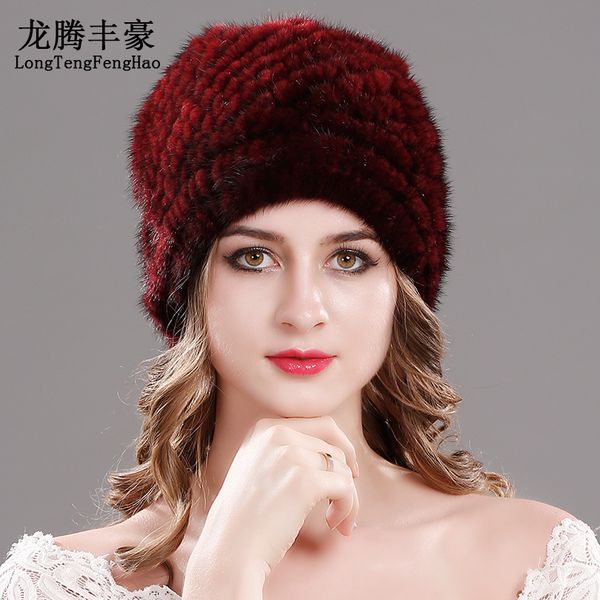 real hat women winter fur hat with fur ball elastic knitted wool beanies female cap for russian genuine cap, Blue;gray
real hat women winter fur hat with fur ball elastic knitted wool beanies female cap for russian genuine cap, Blue;gray