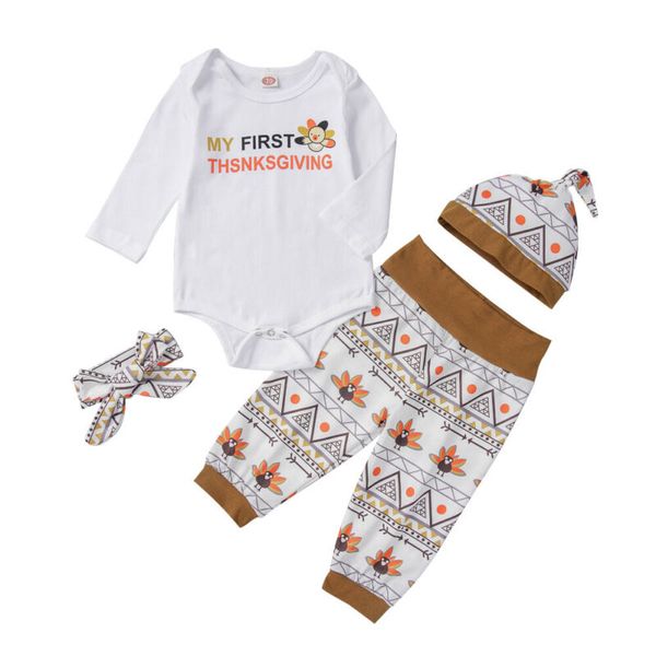 winter infant baby clothes set toddler boy my first thanksgiving turkey romper pants hat headband 4pcs outfits baby clothes 0-3t, Pink;blue
winter infant baby clothes set toddler boy my first thanksgiving turkey romper pants hat headband 4pcs outfits baby clothes 0-3t, Pink;blue