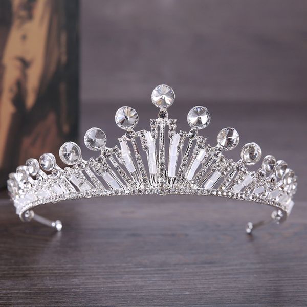 trendy silver tiaras and crowns for bride wedding women crystal rhinestone hair jewelry queen princess hair accessories pageant, Golden;white
trendy silver tiaras and crowns for bride wedding women crystal rhinestone hair jewelry queen princess hair accessories pageant, Golden;white