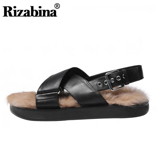 rizabina real leather strap women sandals fashion neutral open toe women shoes buckle punk outdoor girls footwear size 34-39, Black
rizabina real leather strap women sandals fashion neutral open toe women shoes buckle punk outdoor girls footwear size 34-39, Black