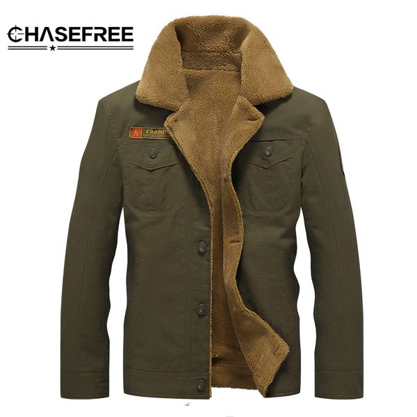 Winter Bomber Jacket Men Air Force Pilot Ma1 Jacket Outerwear Cotton Thick Fur Collar Warm Military Tactical Mens Jacket Coat
Winter Bomber Jacket Men Air Force Pilot Ma1 Jacket Outerwear Cotton Thick Fur Collar Warm Military Tactical Mens Jacket Coat