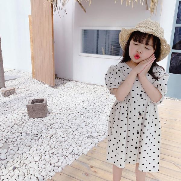 new girl's korean-style summer polka dot dress dress kids clothing summer new girl baby single-breasted dresses infant clothes, Red;yellow
new girl's korean-style summer polka dot dress dress kids clothing summer new girl baby single-breasted dresses infant clothes, Red;yellow