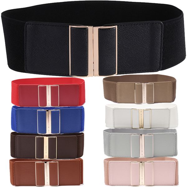 womens 3" wide belt elastic stretch cinch waistband lady cummerband plus size girls waistband waist seal wide belt women, Black;brown
womens 3" wide belt elastic stretch cinch waistband lady cummerband plus size girls waistband waist seal wide belt women, Black;brown