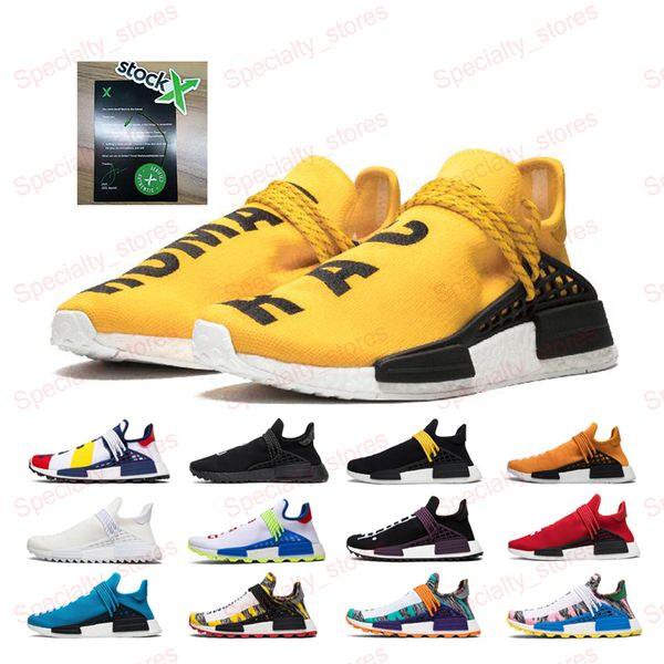classic yellow human race men women running shoes pharrell williams core black trainers running sneakers size 36-45
classic yellow human race men women running shoes pharrell williams core black trainers running sneakers size 36-45