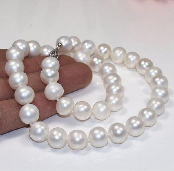envÃo gratis gran 18 "11-12 mm mar del sur genuino blanco collar de perlas 14 r (5,18), Silver
envÃo gratis gran 18 "11-12 mm mar del sur genuino blanco collar de perlas 14 r (5,18), Silver