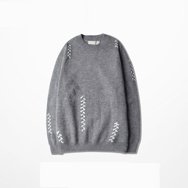 fashion-d knit simple sweater boy autumn youth pullover new line clothing trend, White;black
fashion-d knit simple sweater boy autumn youth pullover new line clothing trend, White;black