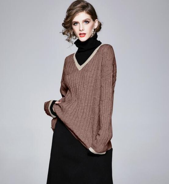 autumn and winter vacation, two loose retro lazy wind knit + fashion skirt two-piece suit, White
autumn and winter vacation, two loose retro lazy wind knit + fashion skirt two-piece suit, White