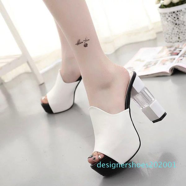 dwayne summer womens shoes fashion elegant square heel sandals female platform fish mouth 11cm super high heels women slippers d01, Black
dwayne summer womens shoes fashion elegant square heel sandals female platform fish mouth 11cm super high heels women slippers d01, Black