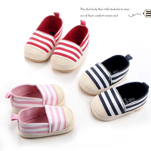 Baby Shoes Classic Children Kids Boy Girl stripe Shoes Autumn Fashion Non-Slip Soft Toddlers First Walkers
Baby Shoes Classic Children Kids Boy Girl stripe Shoes Autumn Fashion Non-Slip Soft Toddlers First Walkers