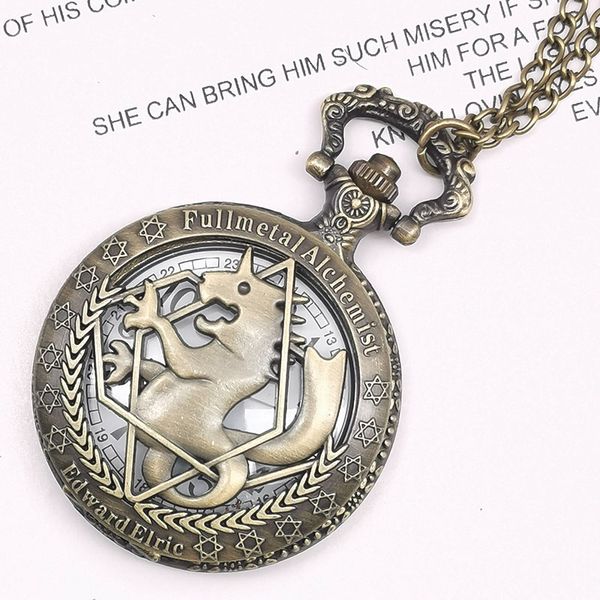 vintage bronze quartz pocket watch necklace pendant men's fob watches japan anime necklace children boy men gift, Slivery;golden
vintage bronze quartz pocket watch necklace pendant men's fob watches japan anime necklace children boy men gift, Slivery;golden